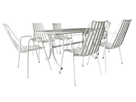 Table jardin Schafnner et 6 chaises Stella