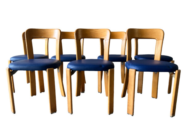 7 chaises Dietiker Bruno Rey