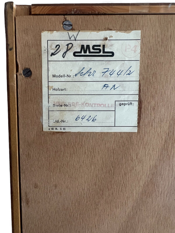 Armoire MSL