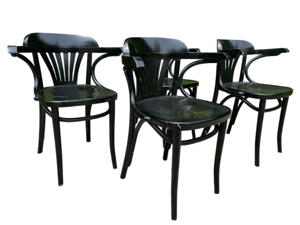 4 fauteuils de bistrot