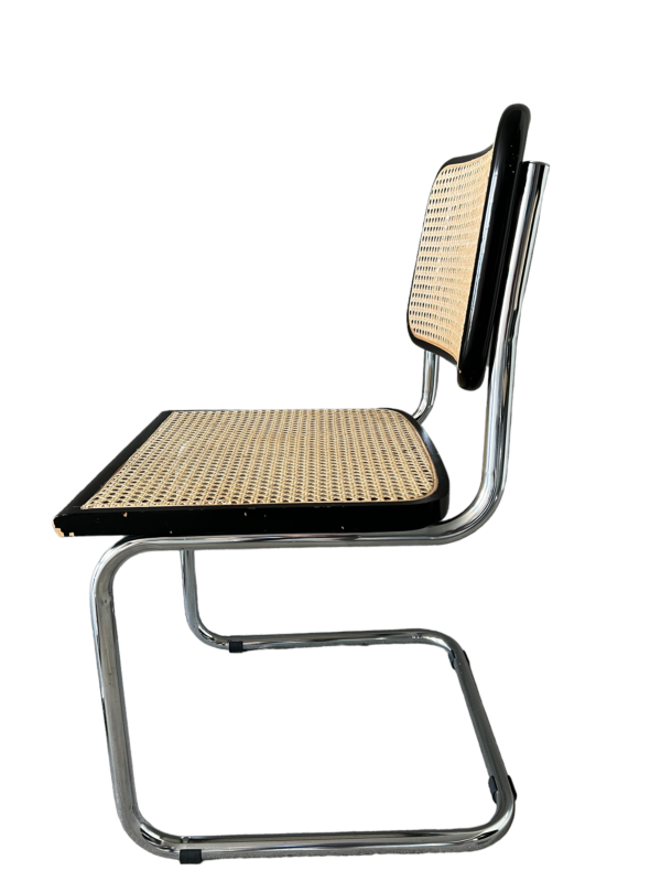 4 chaises style B32 de Marcel Breuer