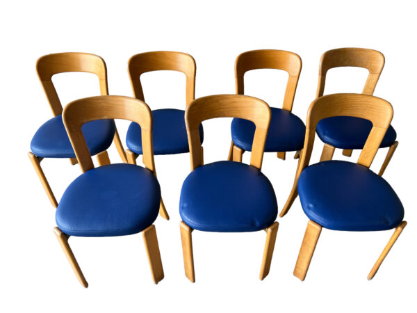 7 chaises Dietiker Bruno Rey