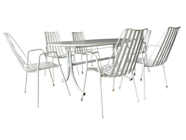 Table jardin Schafnner et 6 chaises Stella