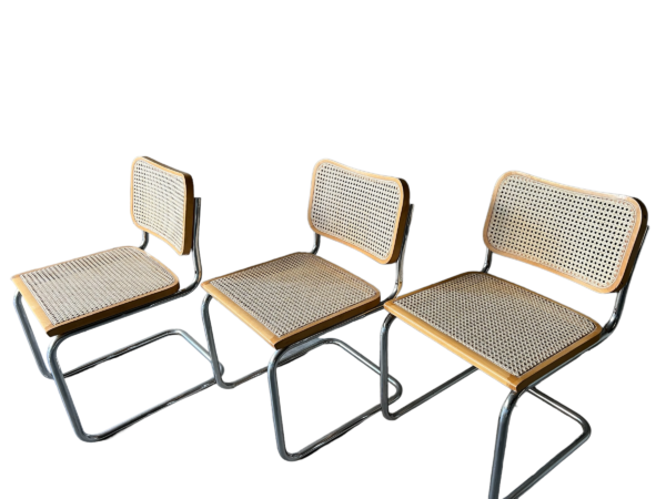 6 chaises inspirées de Marcel Breuer