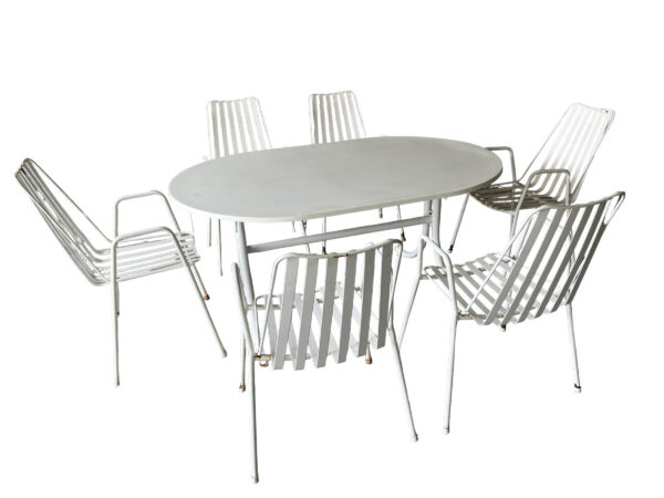 Table jardin Schafnner et 6 chaises Stella