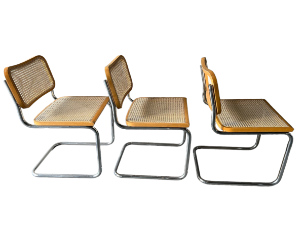 6 chaises inspirées de Marcel Breuer