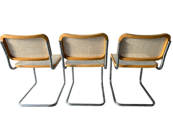 6 chaises inspirées de Marcel Breuer