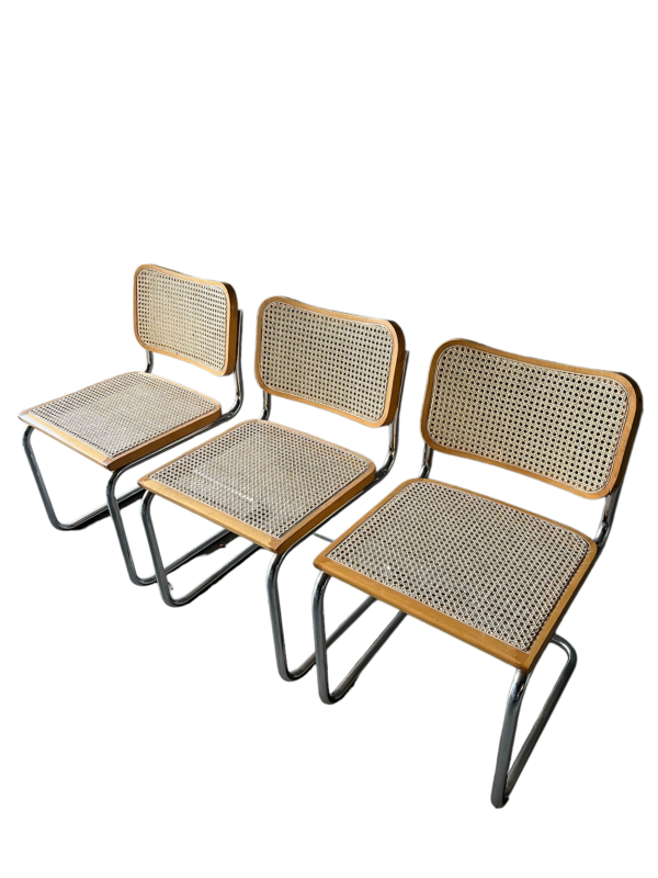 6 chaises inspirées de Marcel Breuer