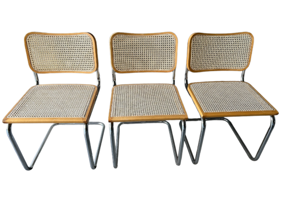 6 chaises inspirées de Marcel Breuer