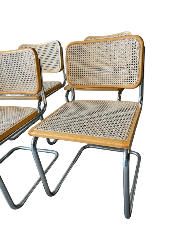 6 chaises inspirées de Marcel Breuer