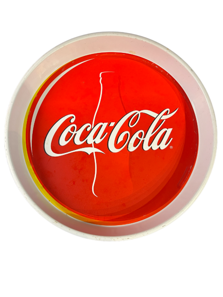 Plateau Coca-Cola en tôle