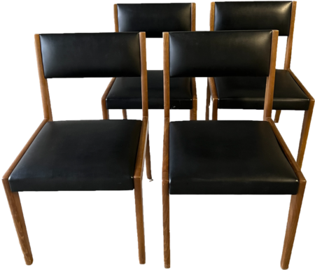 4 chaises de salle à manger