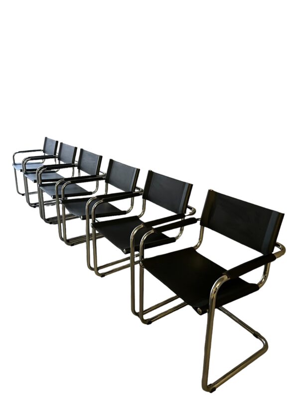 chaises cantilever style bauhaus inspirées du modèle B34