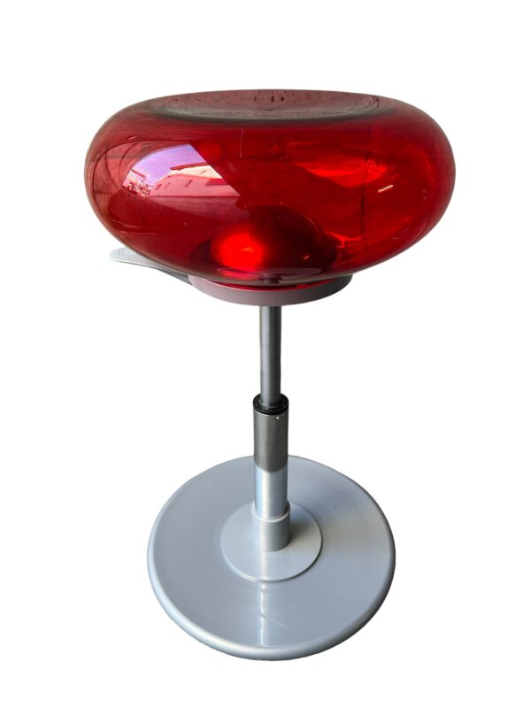 Tabouret Mambo rouge par Delight