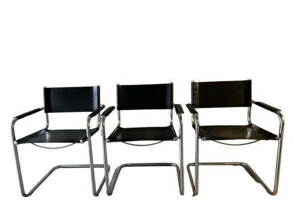 chaises cantilever style bauhaus inspirées du modèle B34