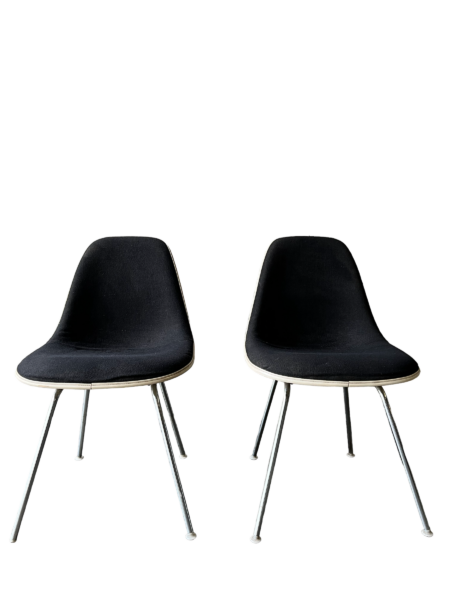 Paire de chaises Charles & Ray Eames DSX