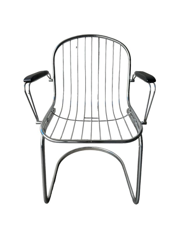 Série de 5 chaises italienne conçues dans le style de Gastone Rinaldi.