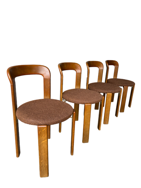 4 chaises Bruno Rey par Dietiker