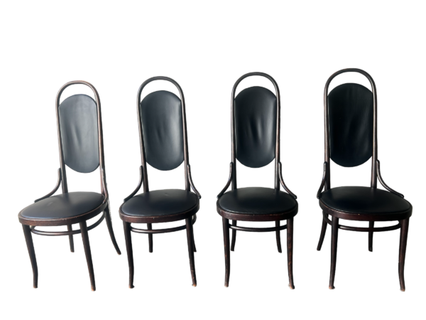 4 chaises de salle à manger THONET