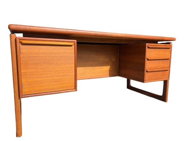 Bureau en teck danois de Gasvig GV Mobler, 1960’