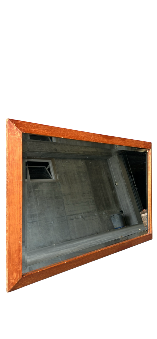 Miroir rectangulaire en teck