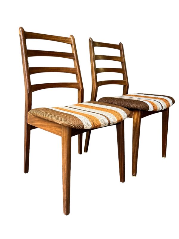 6 chaises de salle à manger scandinave en teck