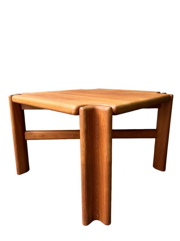 Table Basse Carrée en Teck par Niels Bach pour Randers Møbel