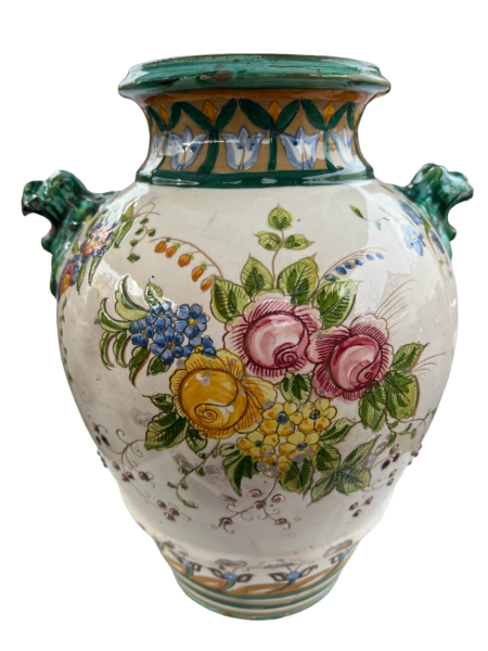 vase italien emaille