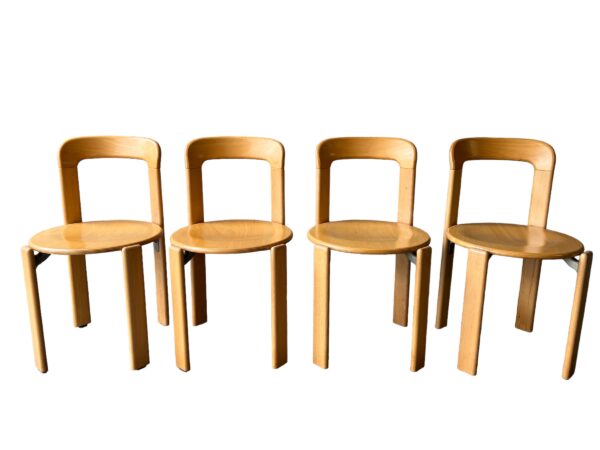 4 chaises Bruno Rey