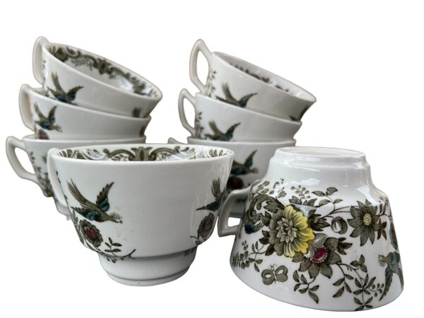 8 tasses à café Ridgway Staffordshire Windsor