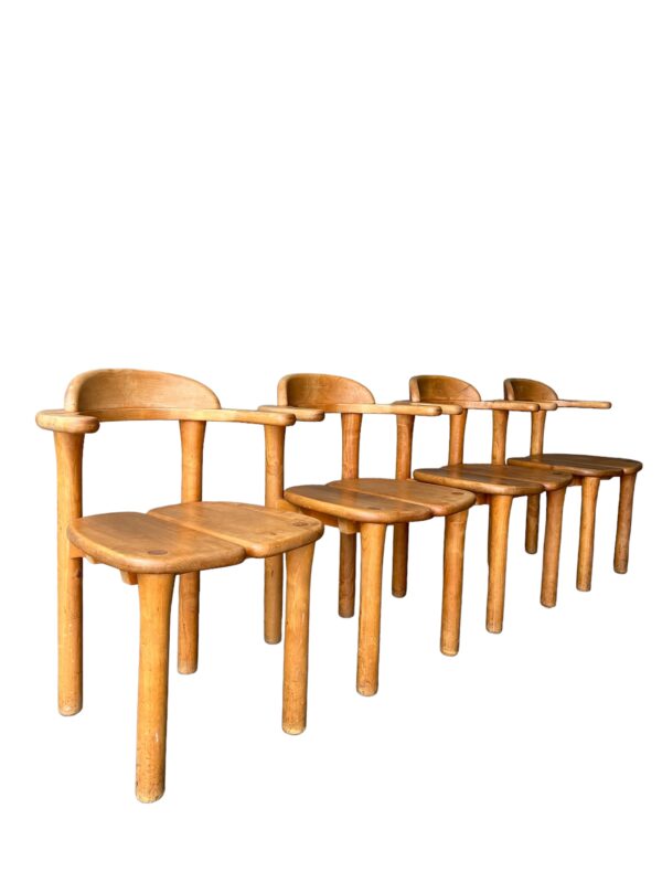 4 chaises de salle à manger par Rainer Daumiller