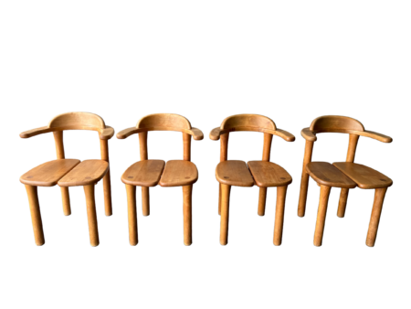 4 chaises de salle à manger par Rainer Daumiller