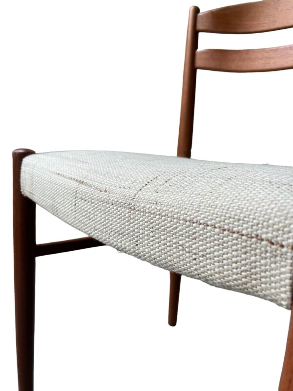 Chaise vintage ALB en teck par Johansson & Söner pour Hyssna, Suède 1960