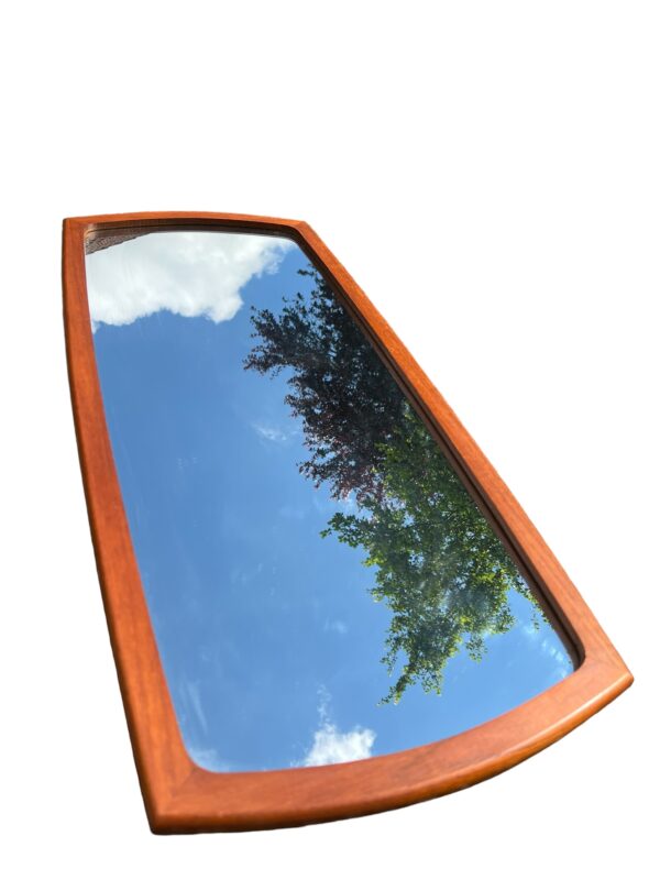 Miroir en teck scandinave