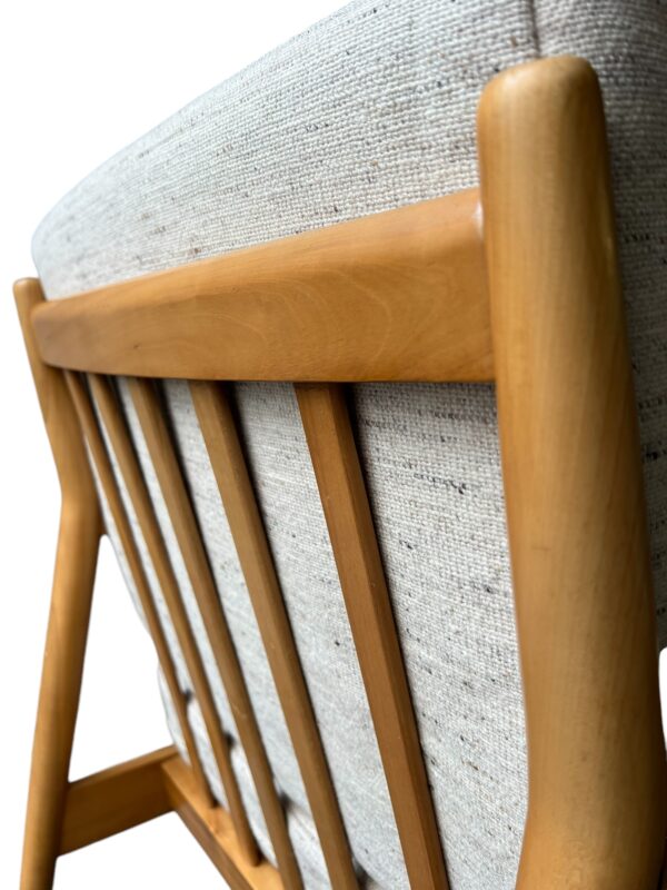 Paire de Fauteuils scandinave en bois de Hêtre massif