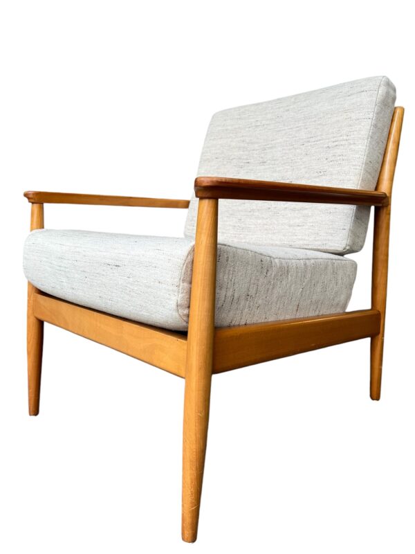 Paire de Fauteuils scandinave en bois de Hêtre massif