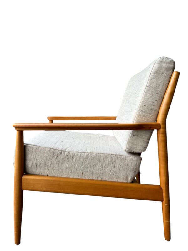 Paire de Fauteuils scandinave en bois de Hêtre massif