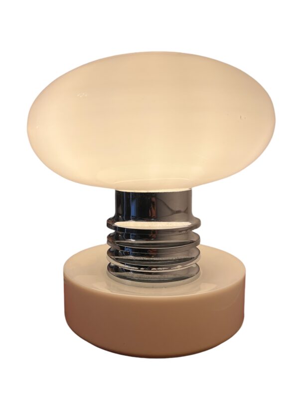 Lampe champignon dans le style space age