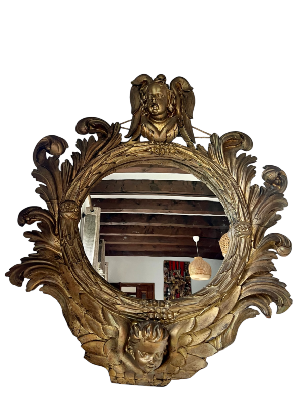 Miroir antique italien du XIX ème