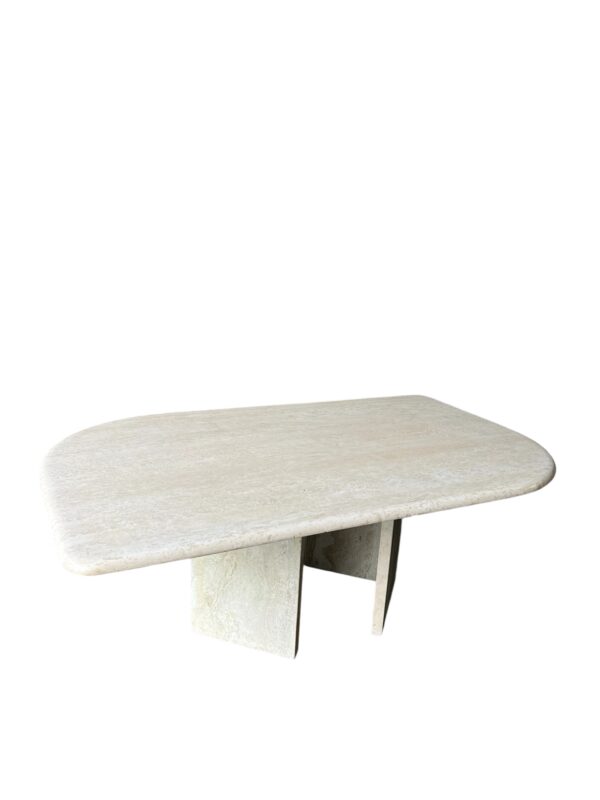 Table basse en travertin