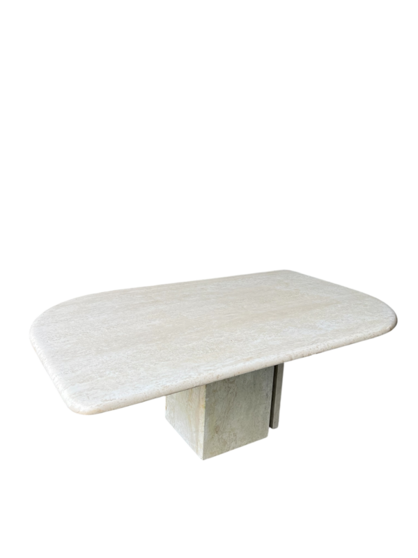 Table basse en travertin