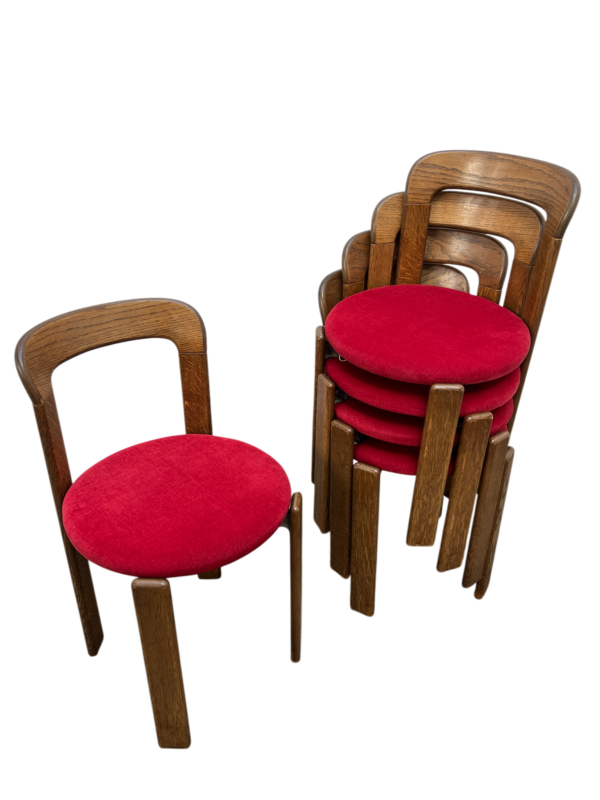 5 chaises BRUNO REY, DIETIKER