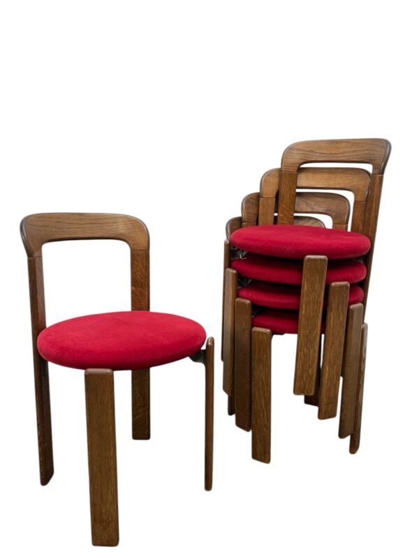 5 chaises BRUNO REY, DIETIKER