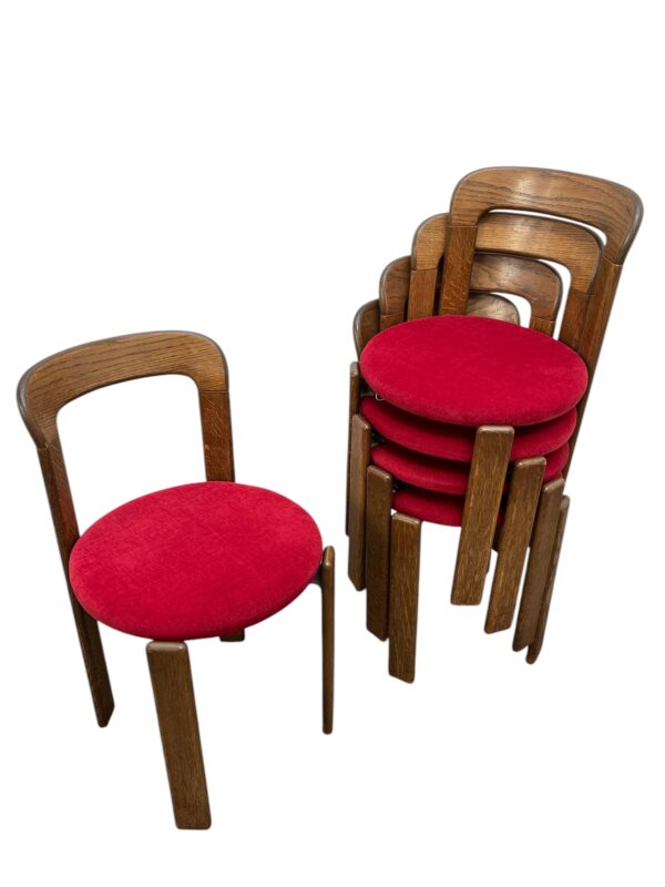 5 chaises BRUNO REY, DIETIKER