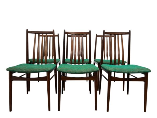 ensemble de 6 chaises de salle à manger scandinaves