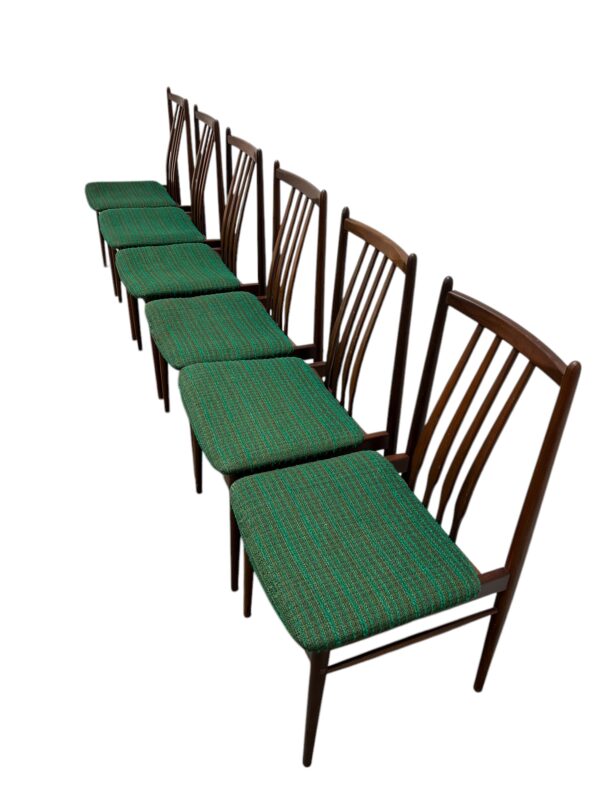 ensemble de 6 chaises de salle à manger scandinaves