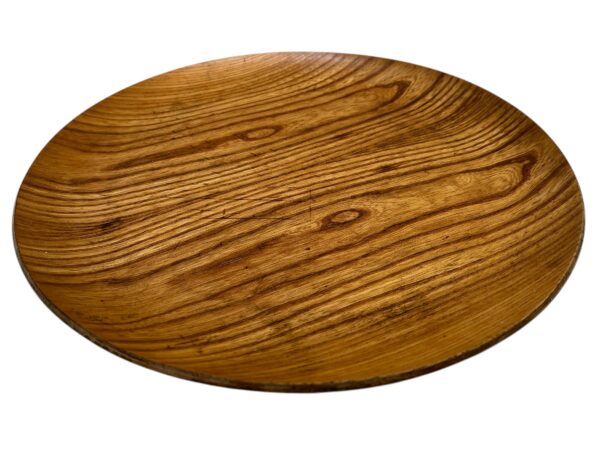 Plateau rond en bois