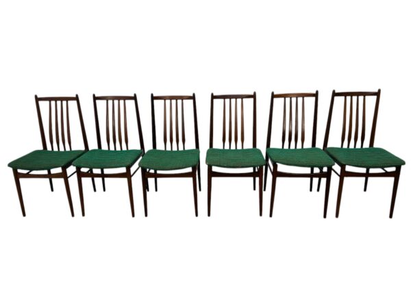 ensemble de 6 chaises de salle à manger scandinaves