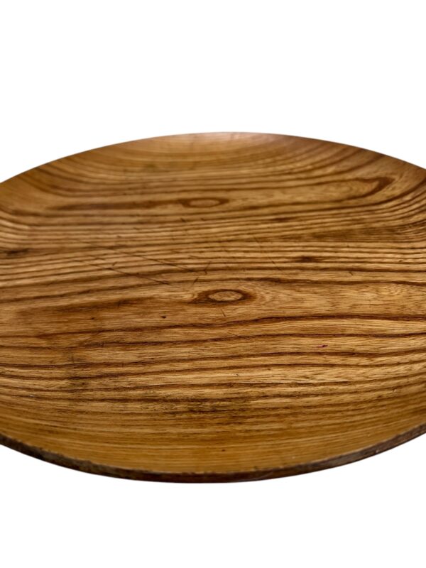 Plateau rond en bois