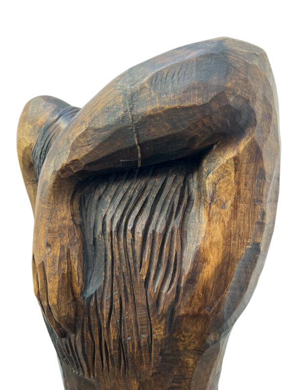 Sculpture en bois, 1987'